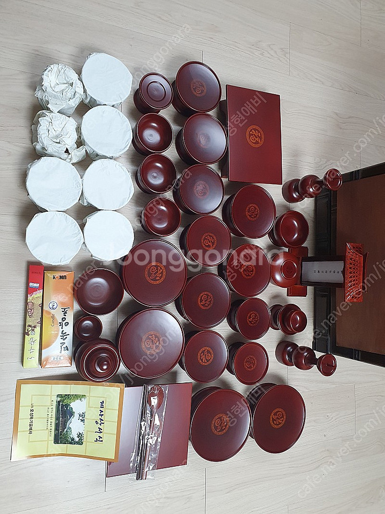 제사용품(남원목기) 재기 세트--1